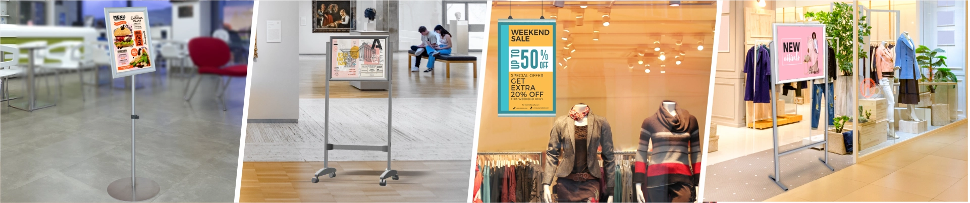 Poster Frame Supports